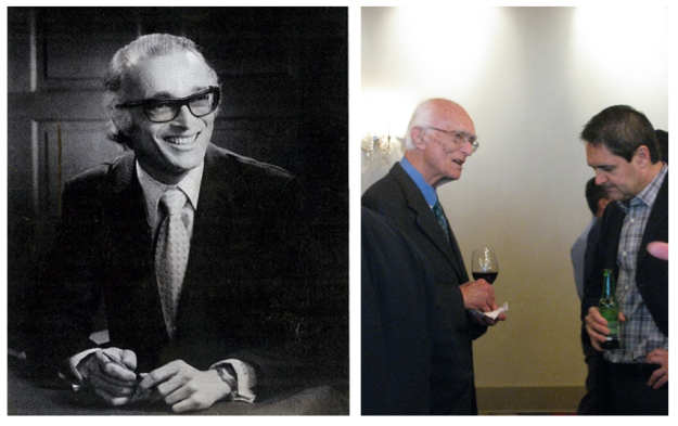 Mike Ryan in the 1980s, and again in 2013 with Bill Dye.